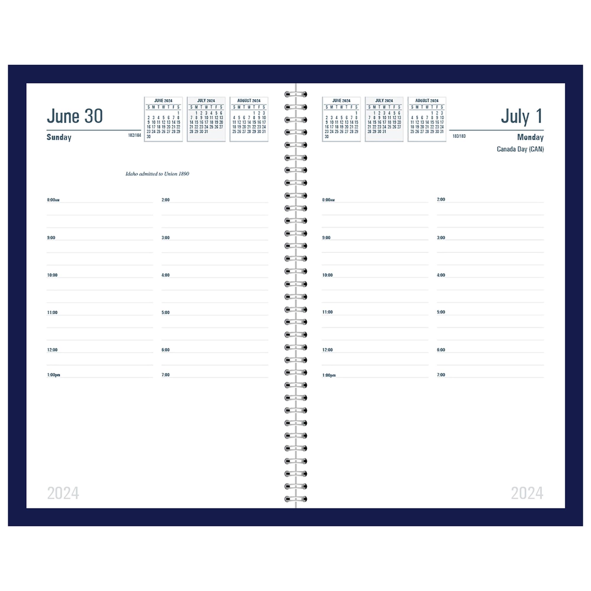 House of Doolittle® Blue Recycled Daily Educational Planner